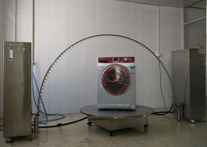 Oscillating Tube Waterproof Ip Testing Equipment IPX3 IPX4  IEC60529 0
